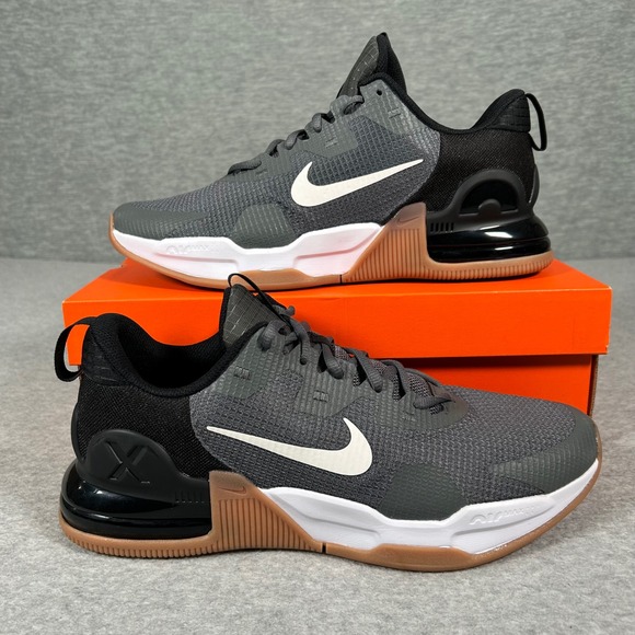 Nike Air Max Alpha Trainer 5 Men's Size 10.5 Iron Gray Training Shoes DM0829-008 - Picture 1 of 7